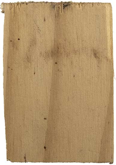 Wood – support or raw material for natural paints