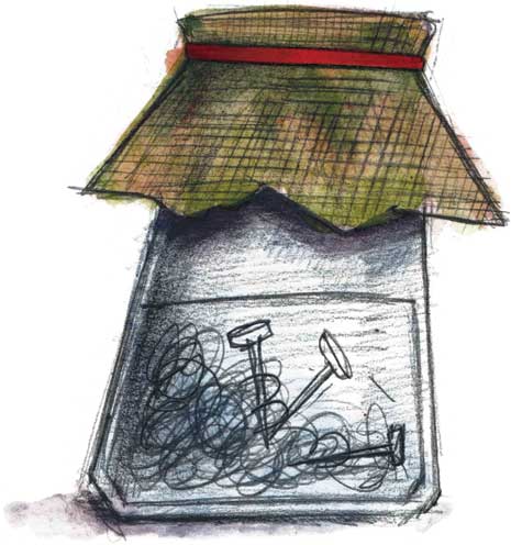 Making iron acetate