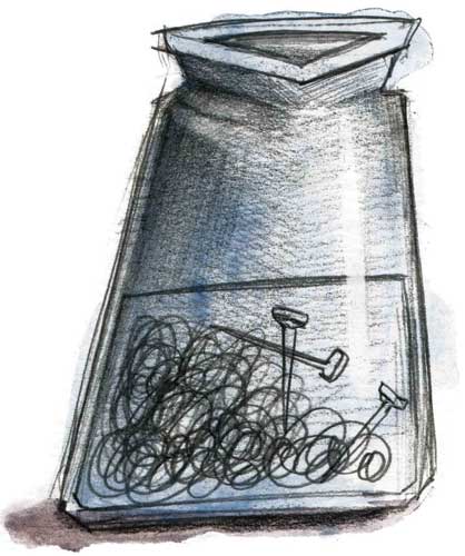 Making iron acetate