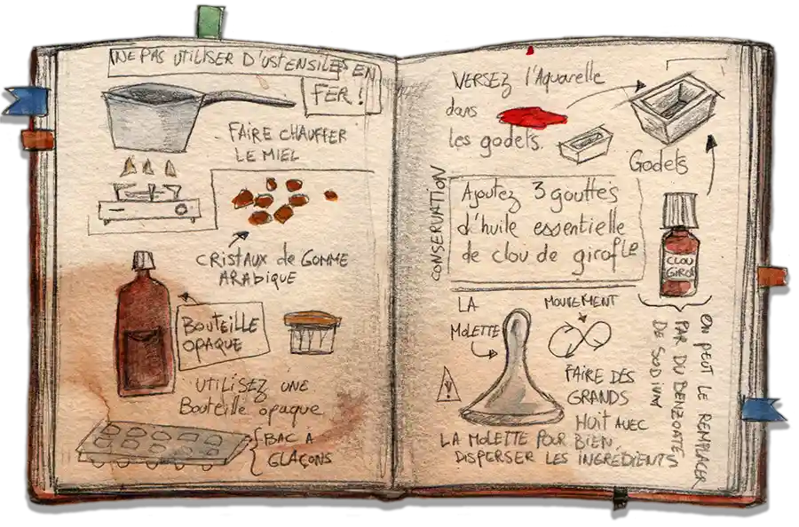 Livre sur la fabrication de peintures naturelles – Julien Guinet